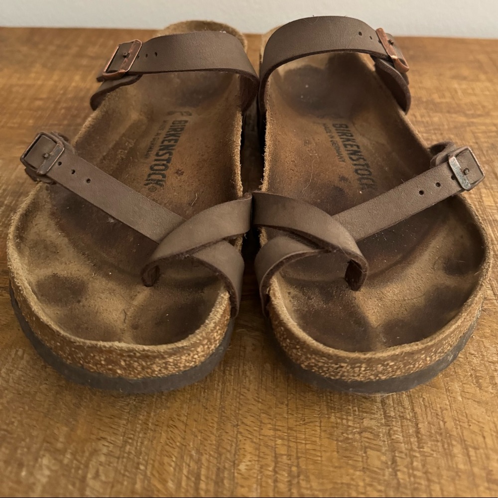 Brown Mayari Birkenstock Sandals